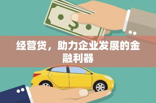 墨竹工卡经营贷，助力企业发展的金融利器
