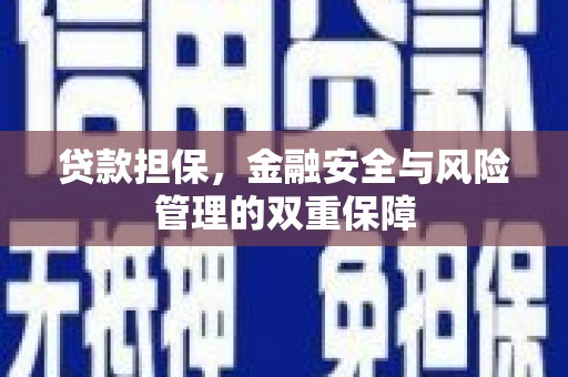 墨竹工卡贷款担保，金融安全与风险管理的双重保障