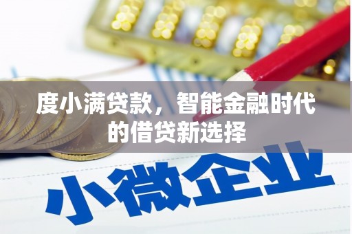 墨竹工卡度小满贷款，智能金融时代的借贷新选择