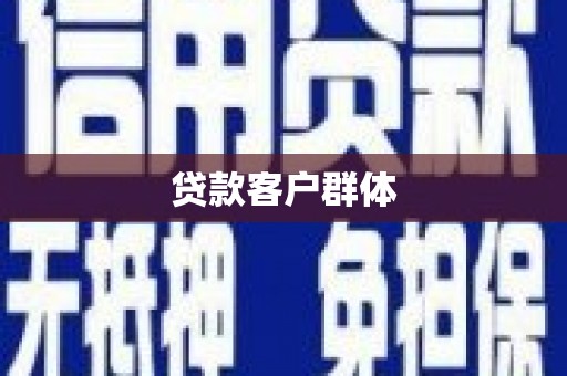 墨竹工卡贷款客户群体