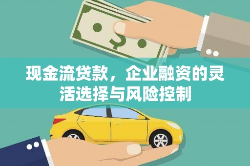 墨竹工卡现金流贷款，企业融资的灵活选择与风险控制