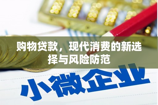 墨竹工卡购物贷款，现代消费的新选择与风险防范