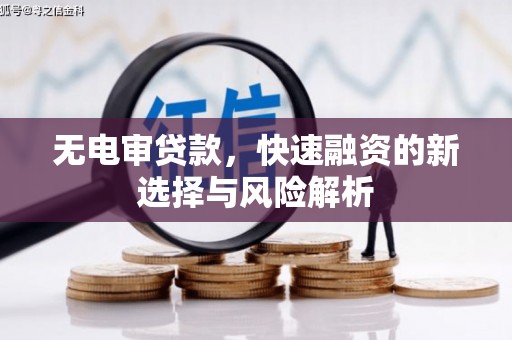 墨竹工卡无电审贷款，快速融资的新选择与风险解析