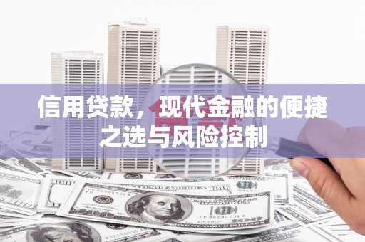 墨竹工卡信用贷款，现代金融的便捷之选与风险控制