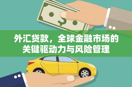 墨竹工卡外汇贷款，全球金融市场的关键驱动力与风险管理