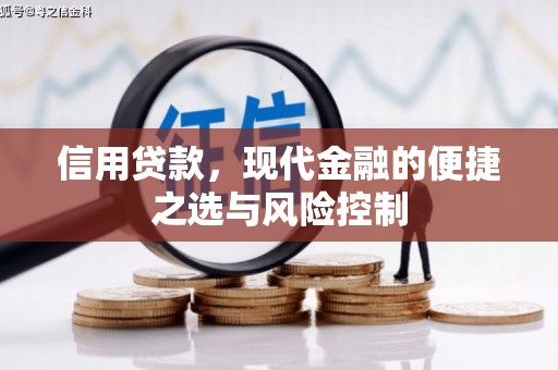 墨竹工卡信用贷款，现代金融的便捷之选与风险控制