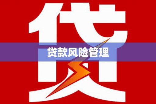 墨竹工卡贷款风险管理