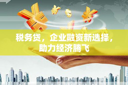 墨竹工卡税务贷，企业融资新选择，助力经济腾飞