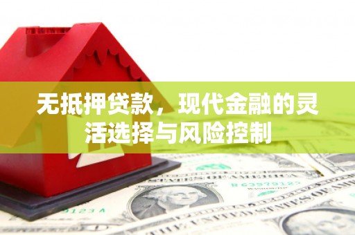 墨竹工卡无抵押贷款，现代金融的灵活选择与风险控制
