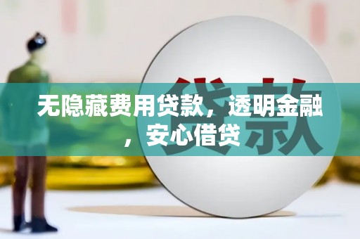 墨竹工卡无隐藏费用贷款，透明金融，安心借贷