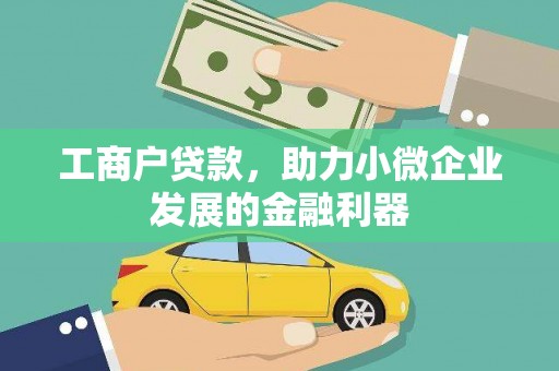 墨竹工卡工商户贷款，助力小微企业发展的金融利器
