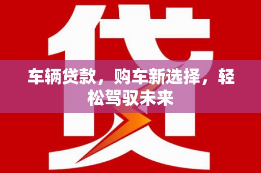 墨竹工卡车辆贷款，购车新选择，轻松驾驭未来