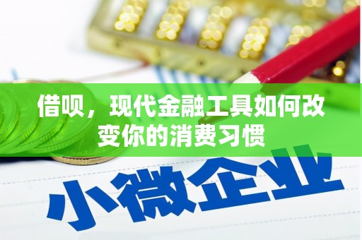 墨竹工卡借呗，现代金融工具如何改变你的消费习惯