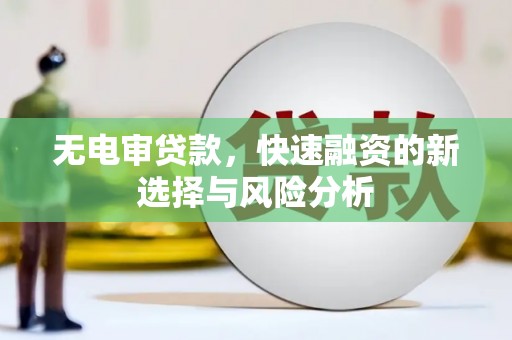 墨竹工卡无电审贷款，快速融资的新选择与风险分析