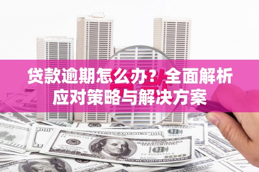 墨竹工卡贷款逾期怎么办？全面解析应对策略与解决方案