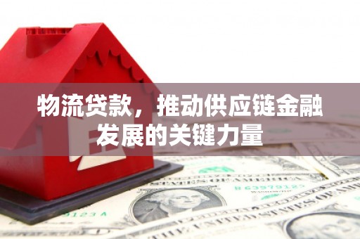 墨竹工卡物流贷款，推动供应链金融发展的关键力量