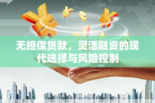 墨竹工卡无担保贷款，灵活融资的现代选择与风险控制