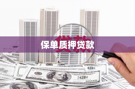 墨竹工卡保单质押贷款